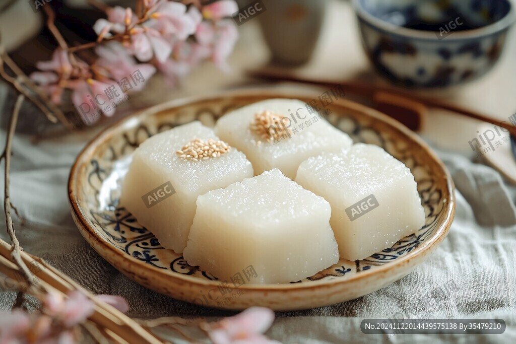 桂花年糕美食