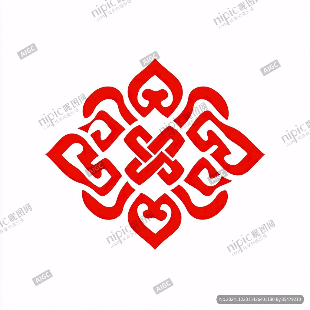 簡約回紋標(biāo)志