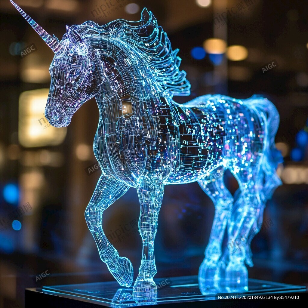 水晶工藝馬