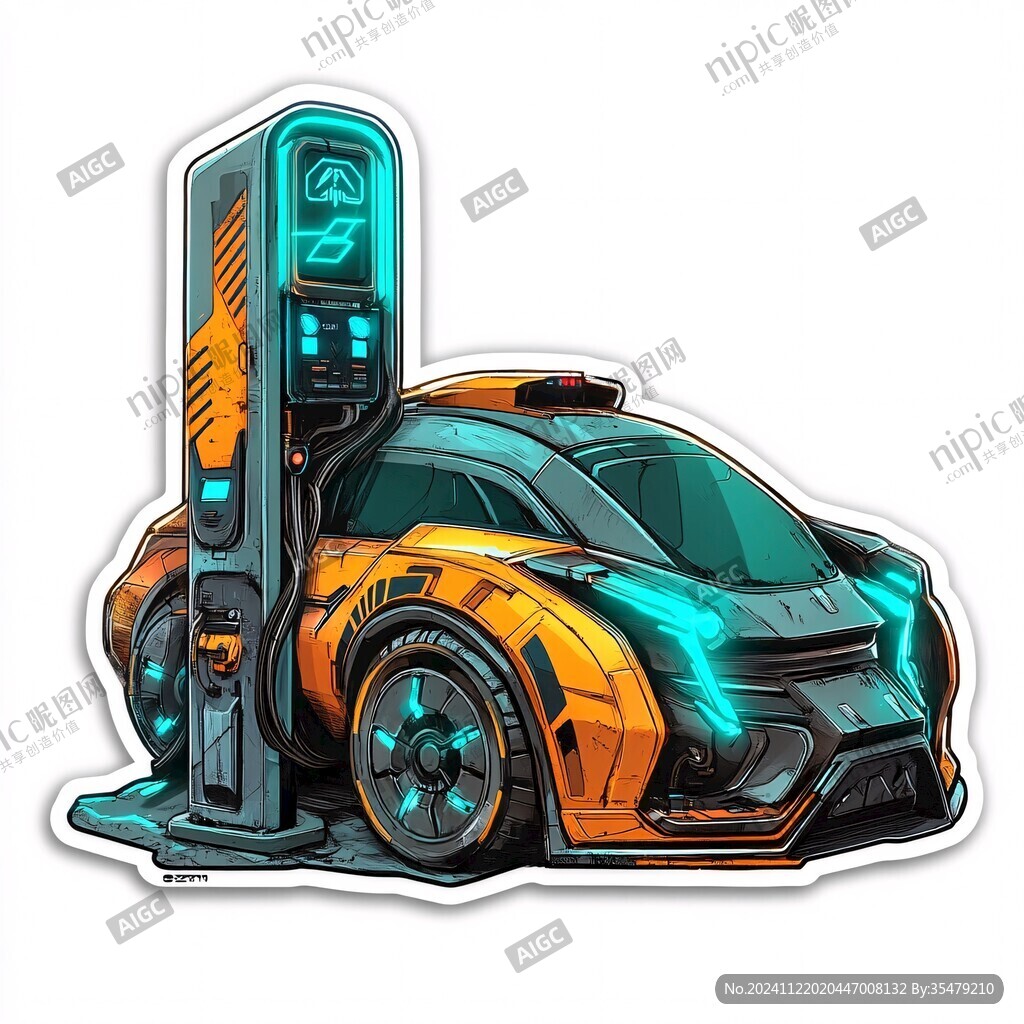 原創卡通汽車形象