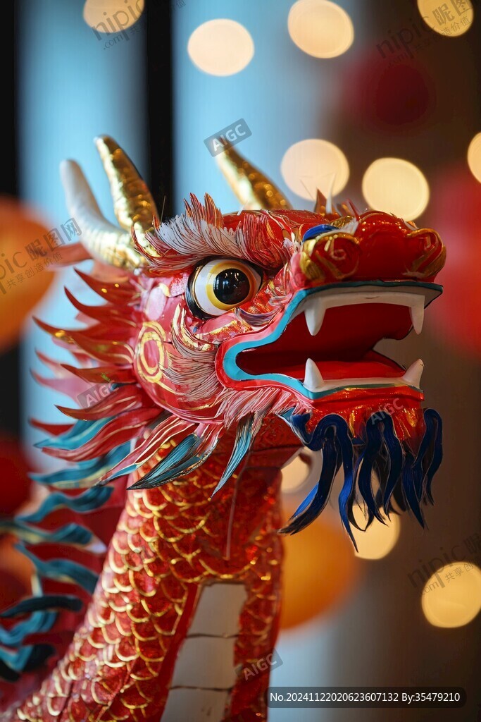 龍年新年氛圍裝飾2