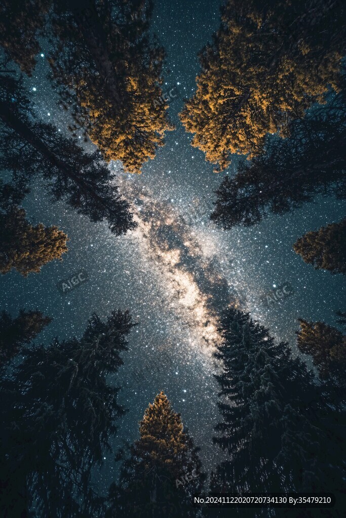 唯美風(fēng)景參天大樹