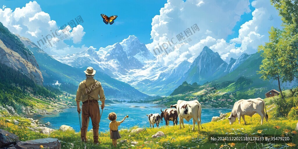 巨幅郊野風(fēng)景