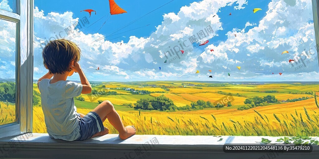 夢幻兒童插畫超治愈