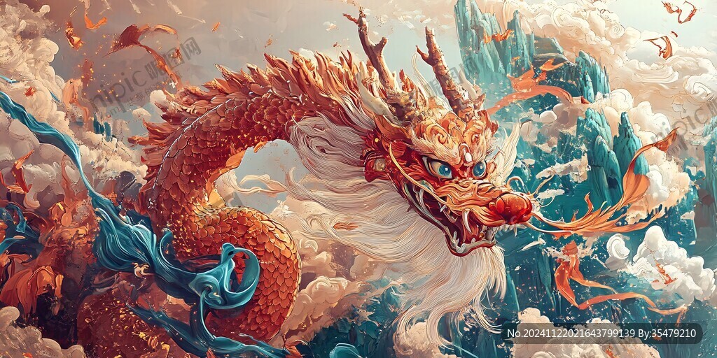 龍年ip插畫