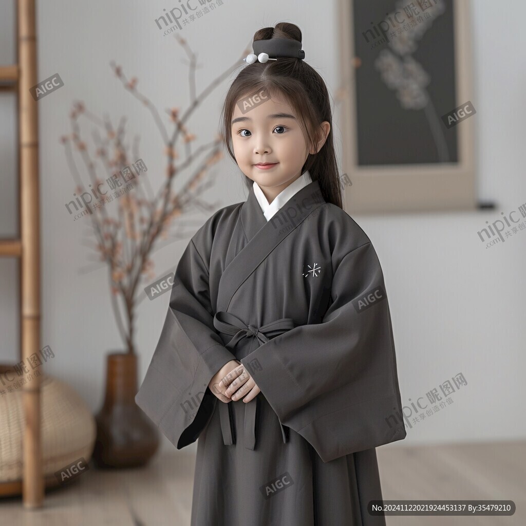 古代女童襖子