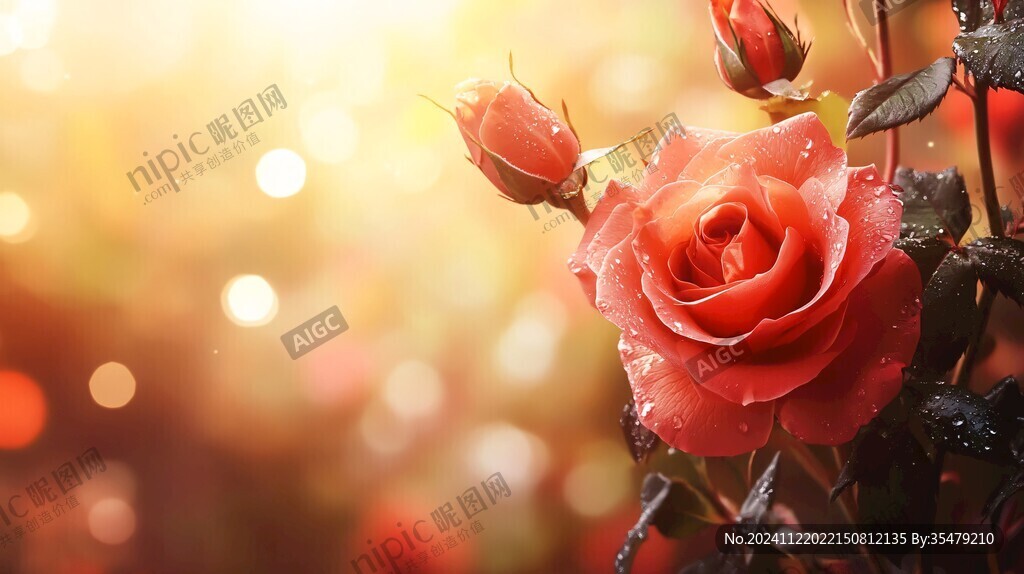 唯美玫瑰花