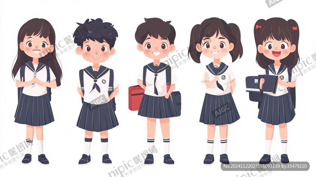 小學生人物設計