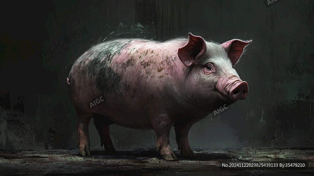 動(dòng)物插畫寫實(shí)