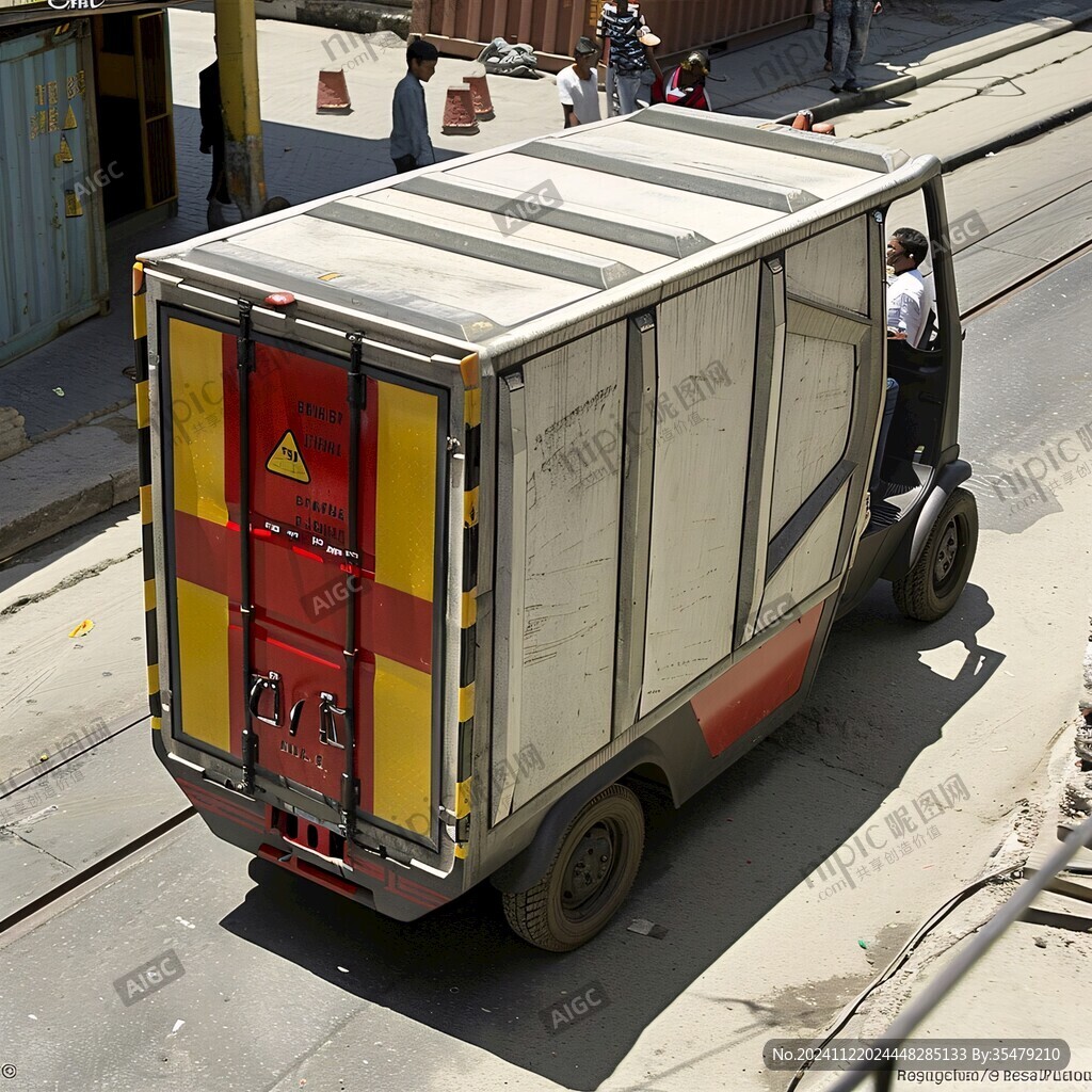 箱式人力車