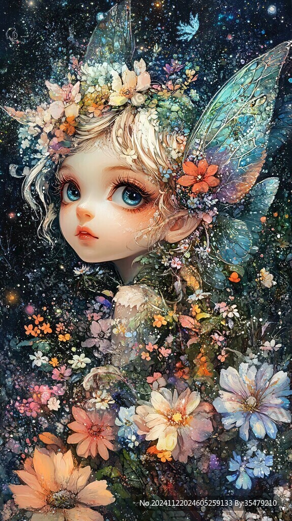 小精靈插畫
