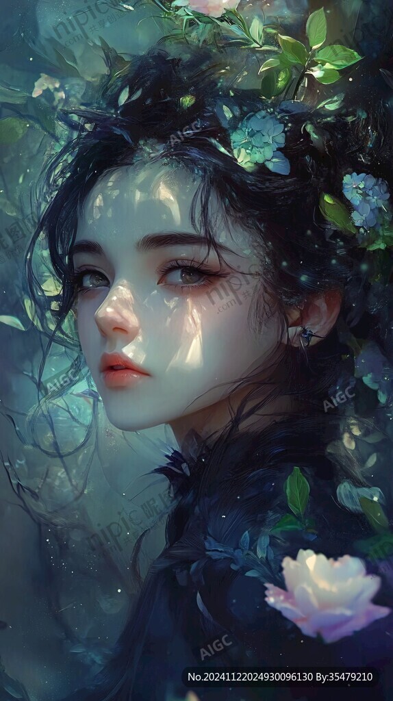 厚涂少女