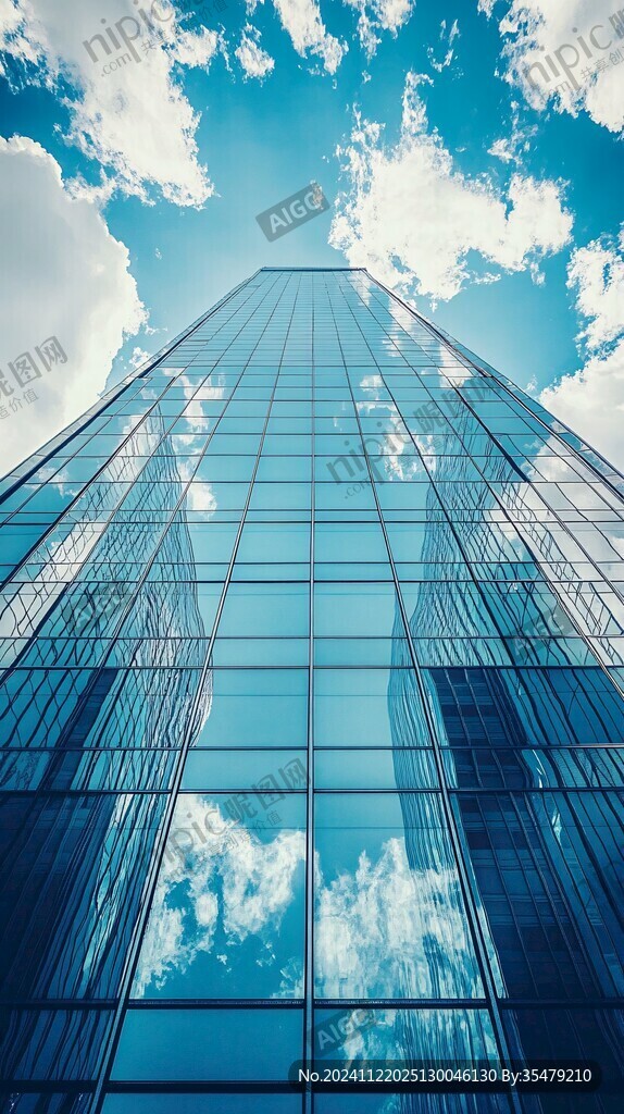 直聳云天高樓建筑