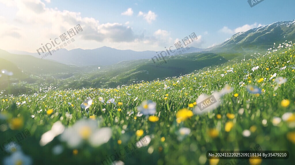 高山五花草甸