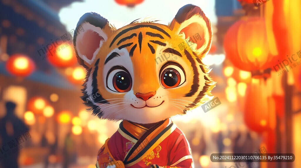 虎年ip形象