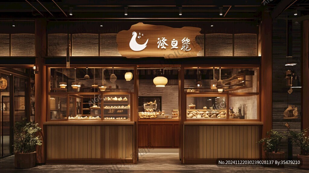 甜皮鴨門面設(shè)計