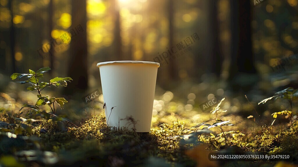 紙杯效果示意