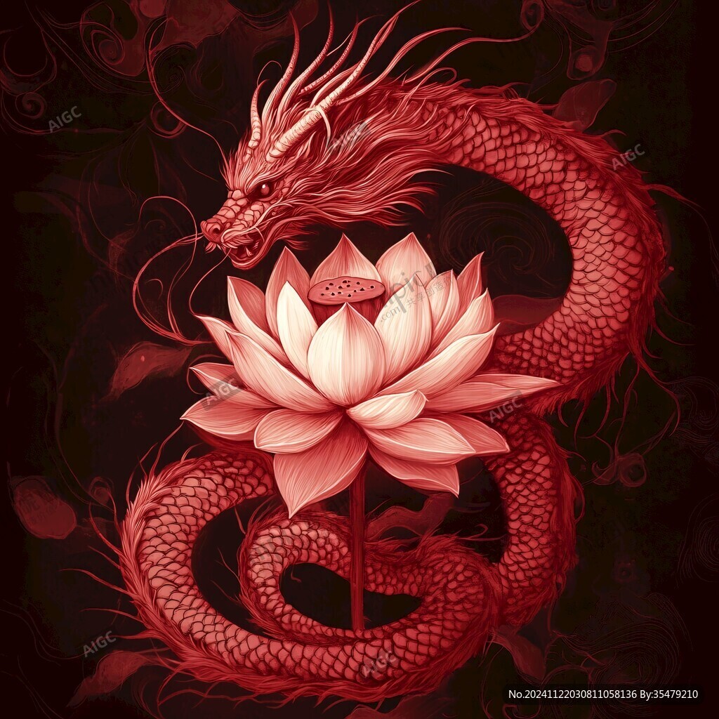 傳統(tǒng)龍插畫
