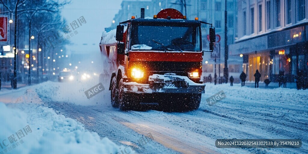 冬季除雪車