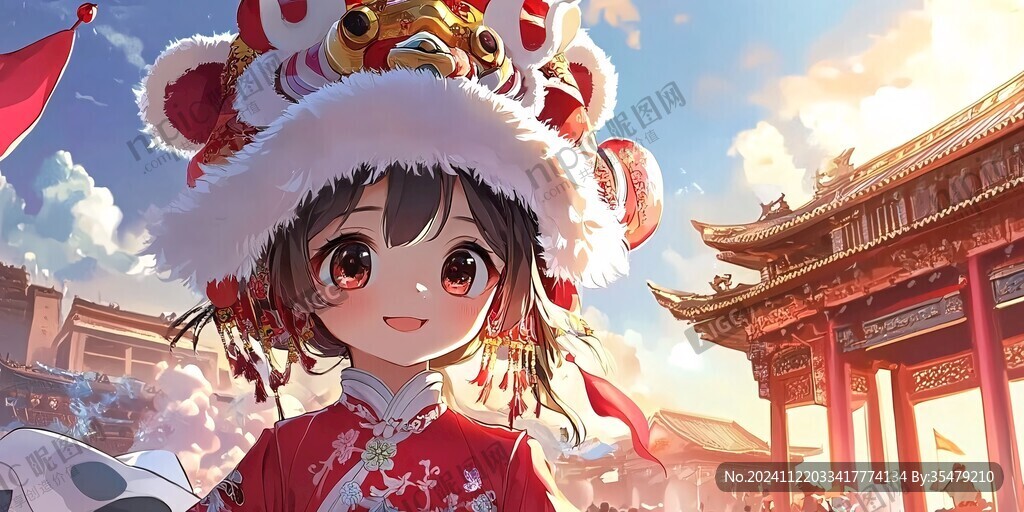 新年氛圍賀圖