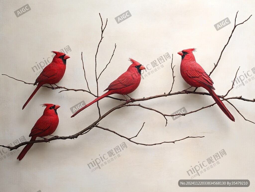 手繪壁畫鳥