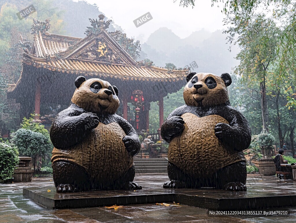 青城山熊貓