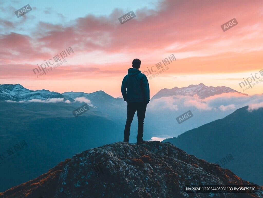 峰會背影