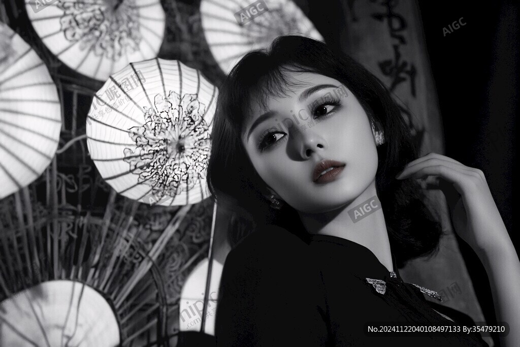 團扇少女