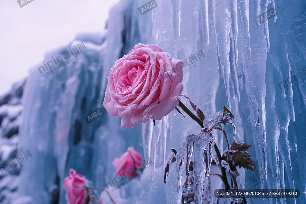 冰雪月季