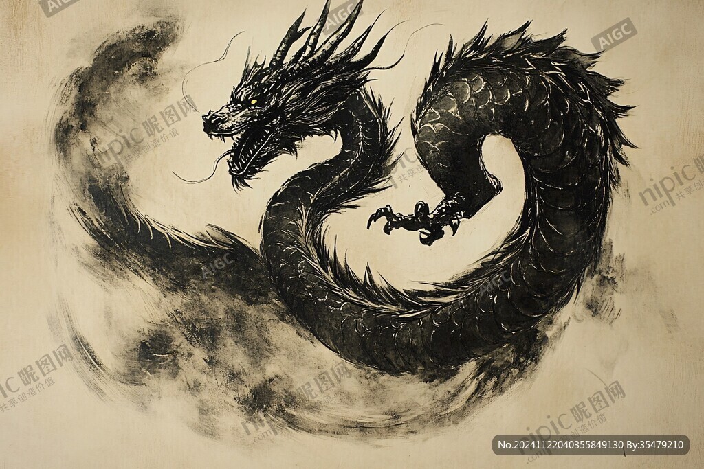 墨龍圖