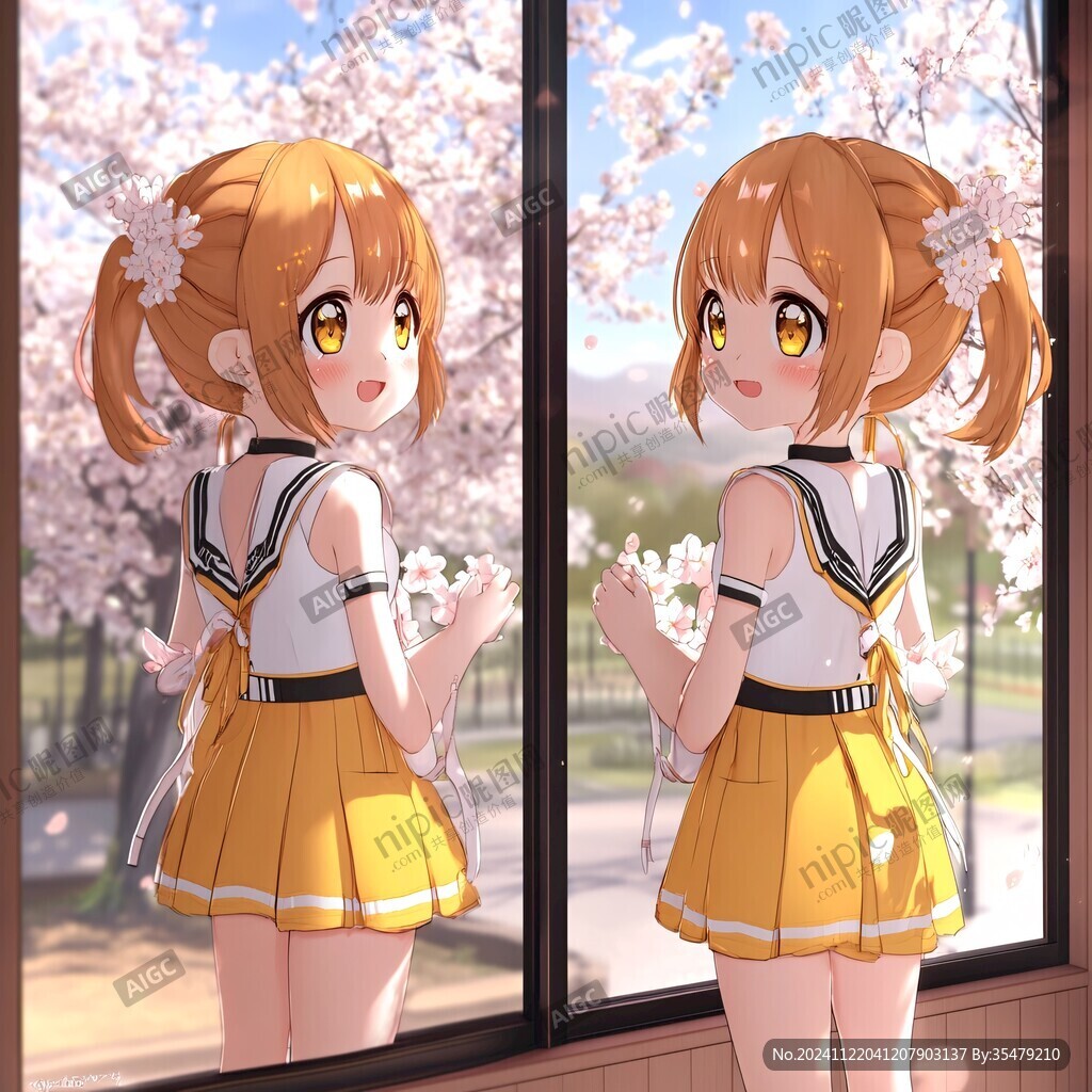 春日物語咕卡貼紙