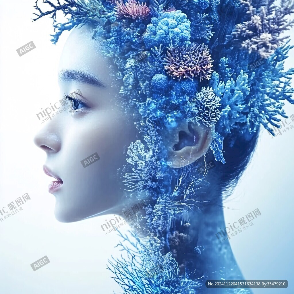 創意唯美女孩