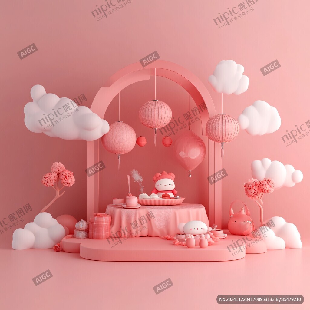 粉色唯美美陳