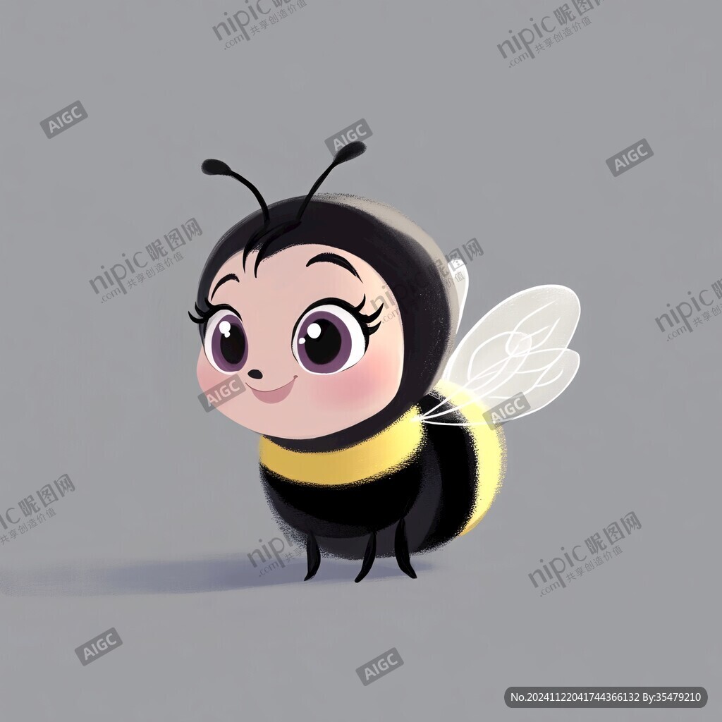 原創(chuàng)卡通小蜜蜂