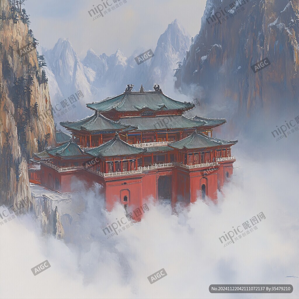 古風仙境天上宮闕