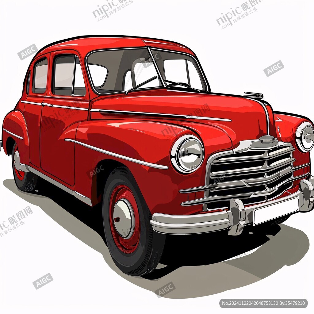 紅色老汽車(chē)