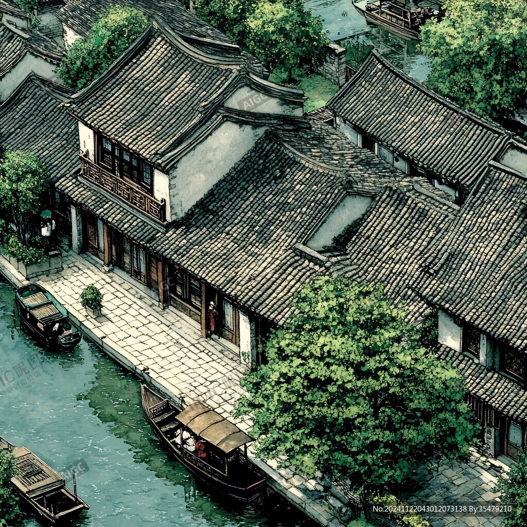 微縮江南風(fēng)景
