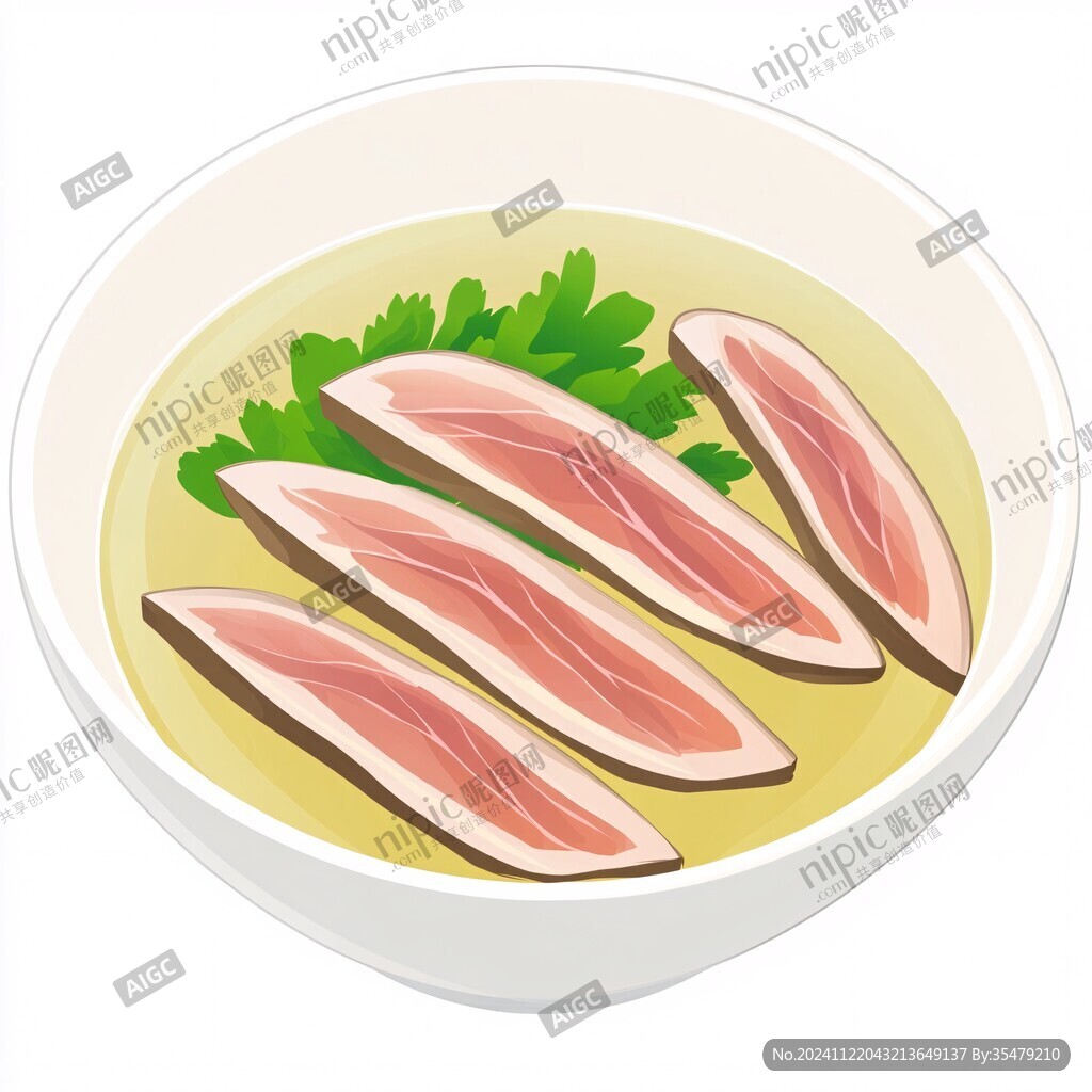 砂鍋白肉插畫