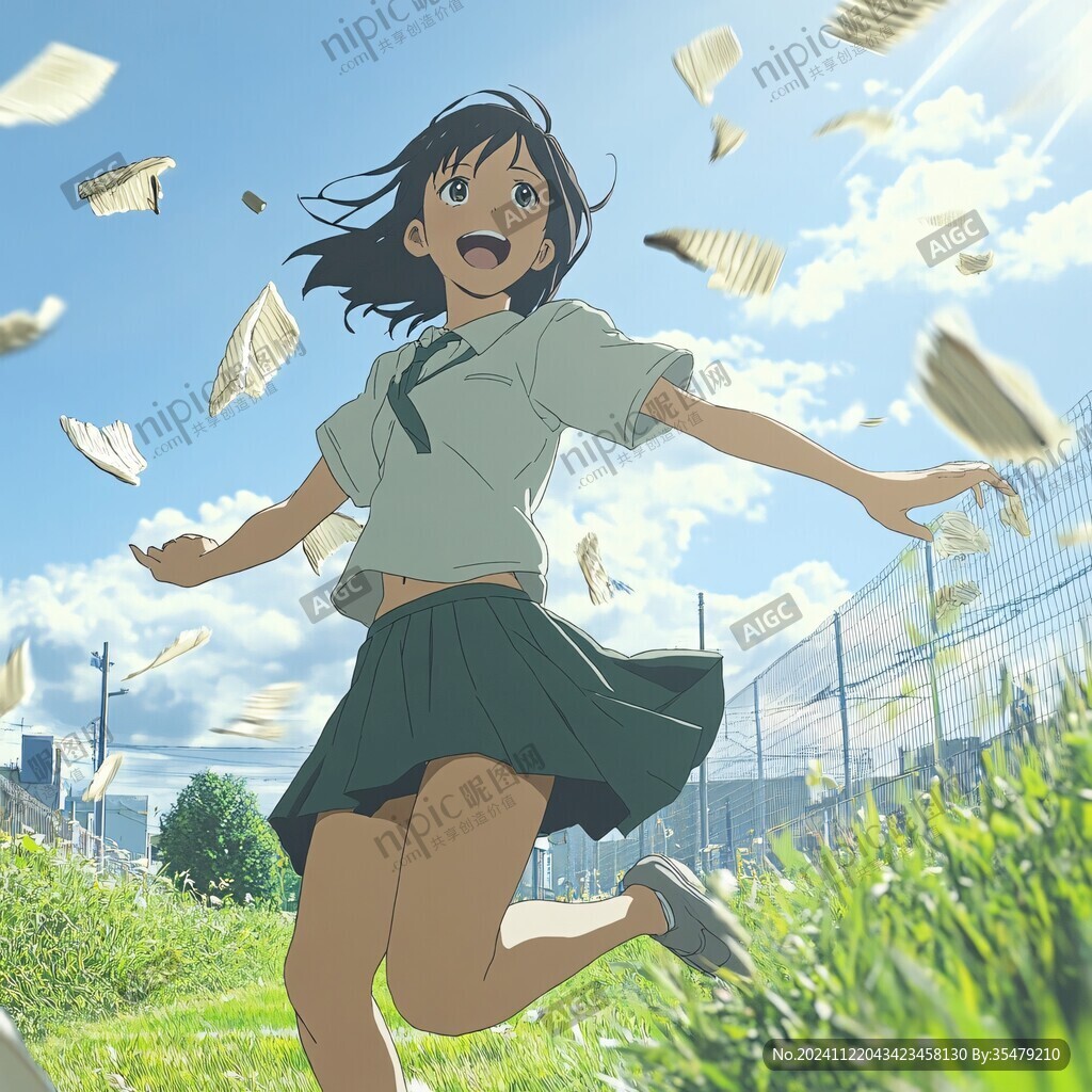飛舞的試卷