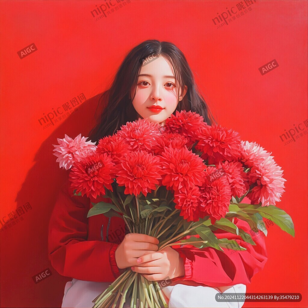 紅白韓系簡(jiǎn)約