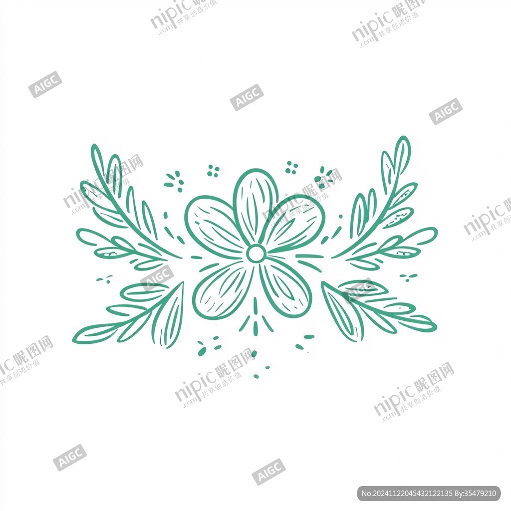 簡(jiǎn)潔裝飾花紋