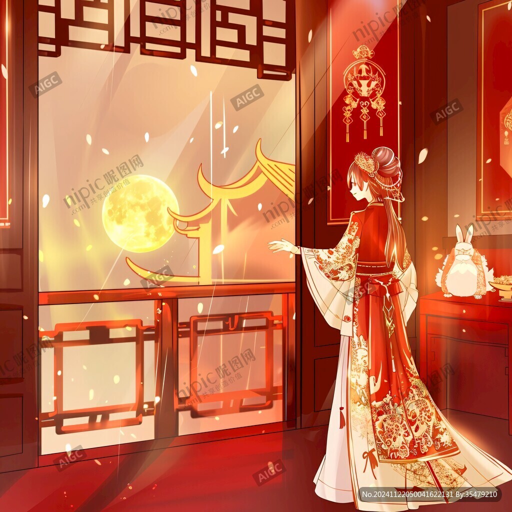貂蟬拜月