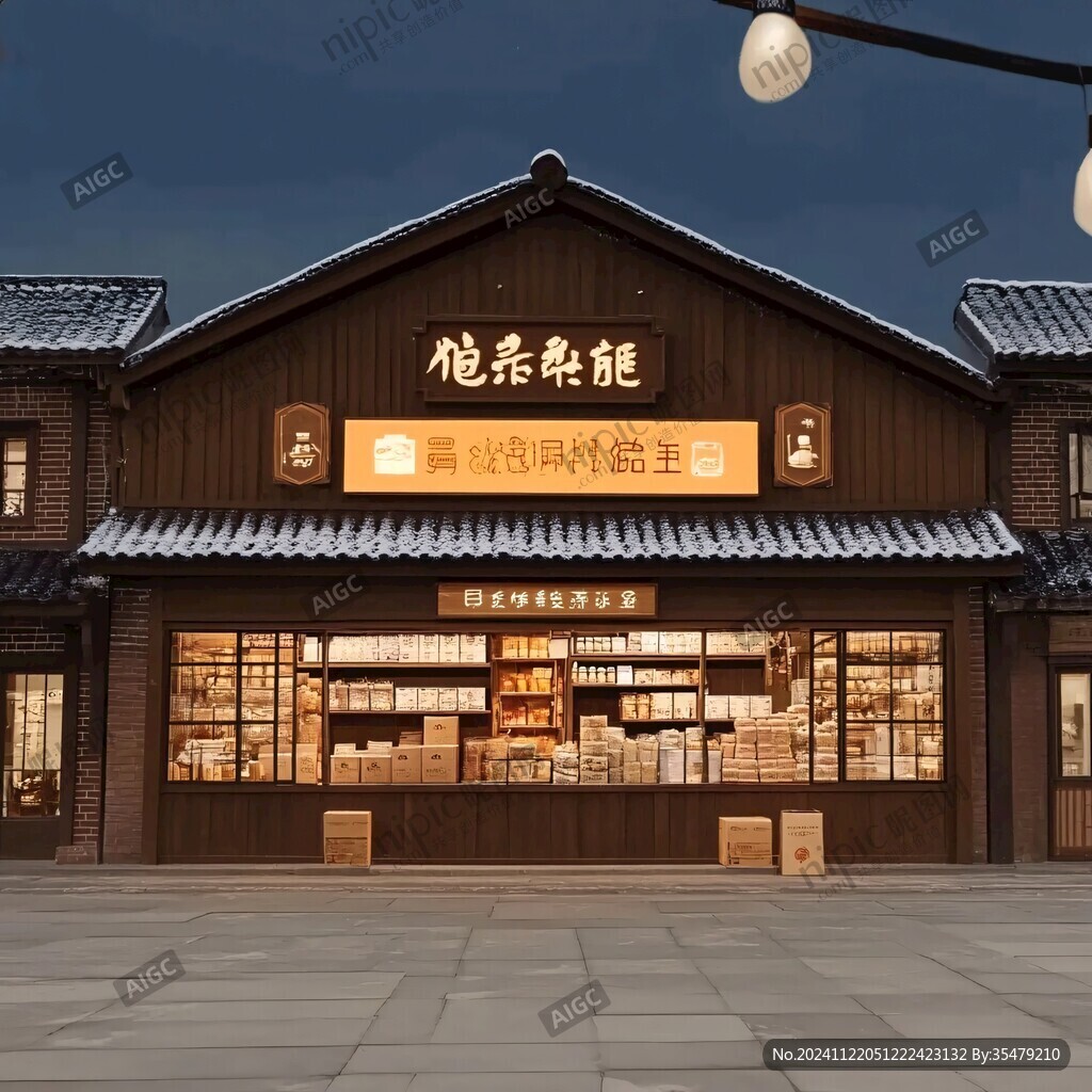 日式雜品店門頭