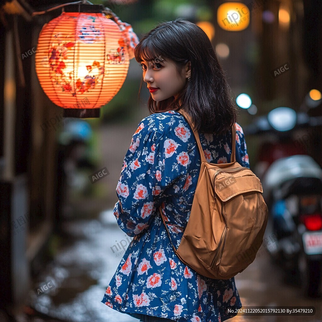 青花碎裙