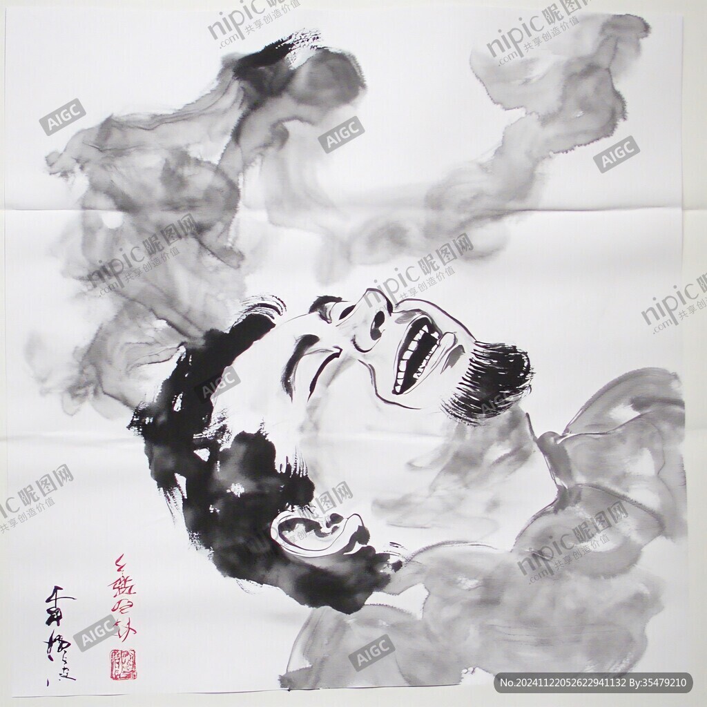 大寫意潑墨