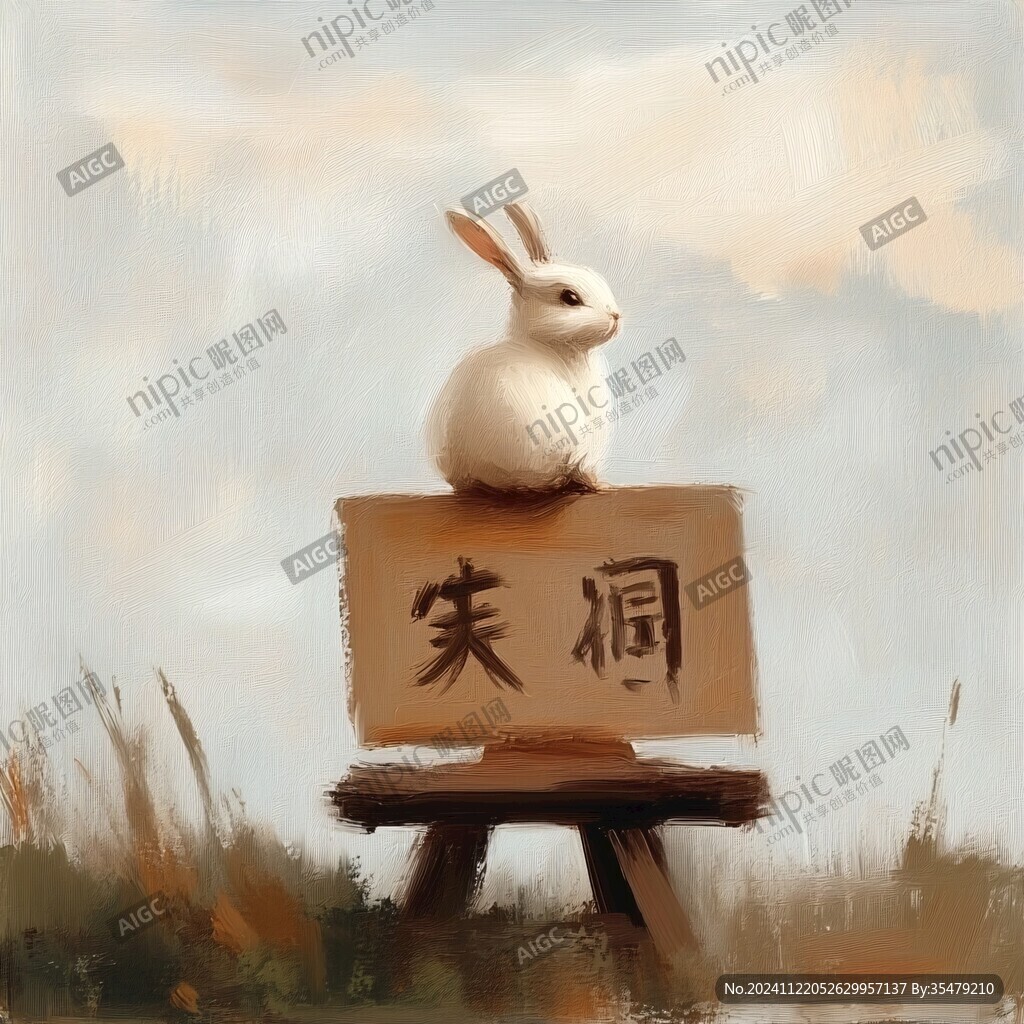 小兔臨摹