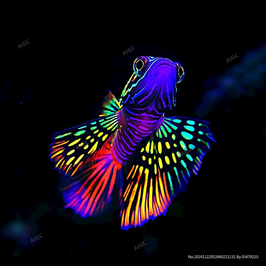 彩虹墨斗魚