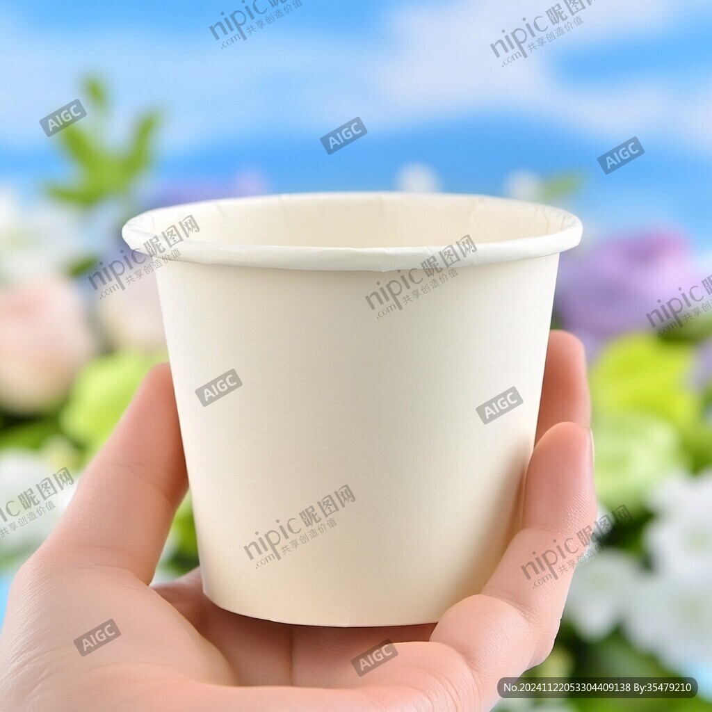紙杯真實(shí)效果