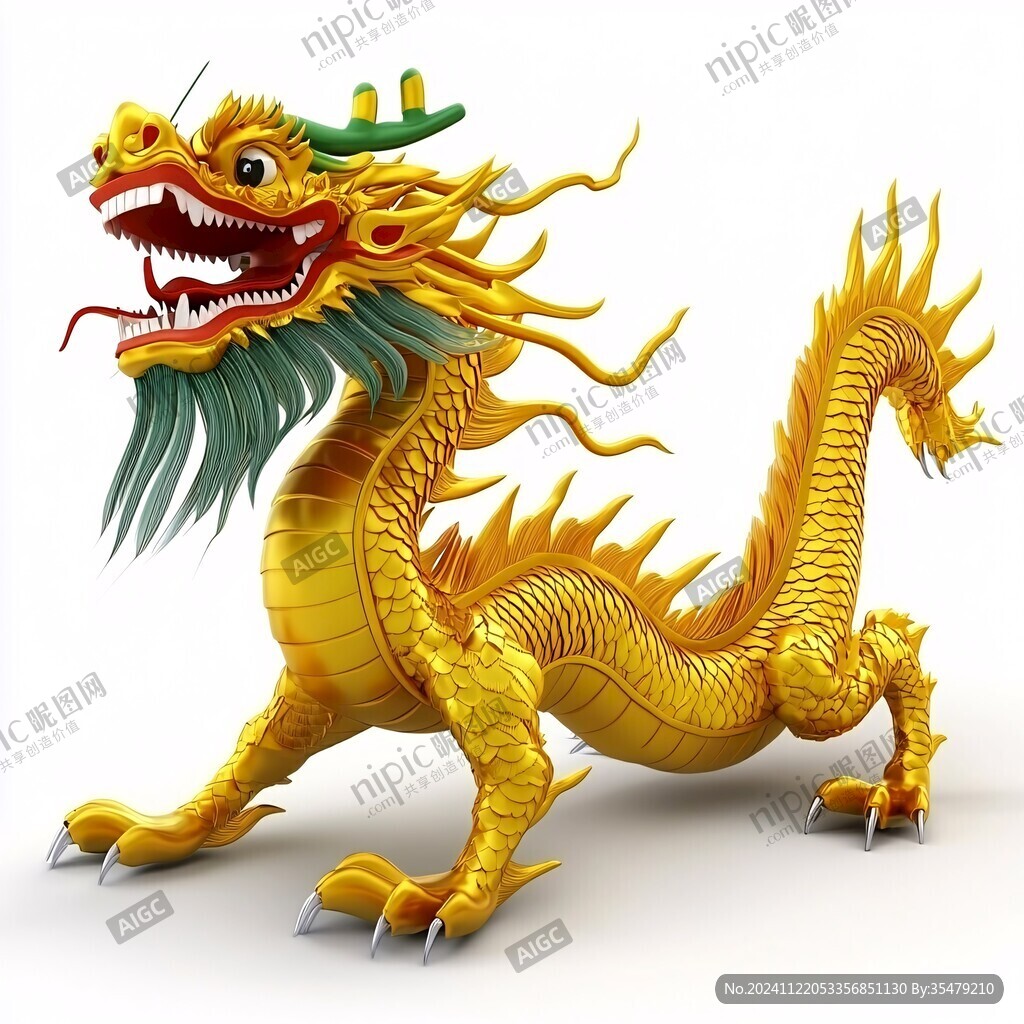 龍年ip建模