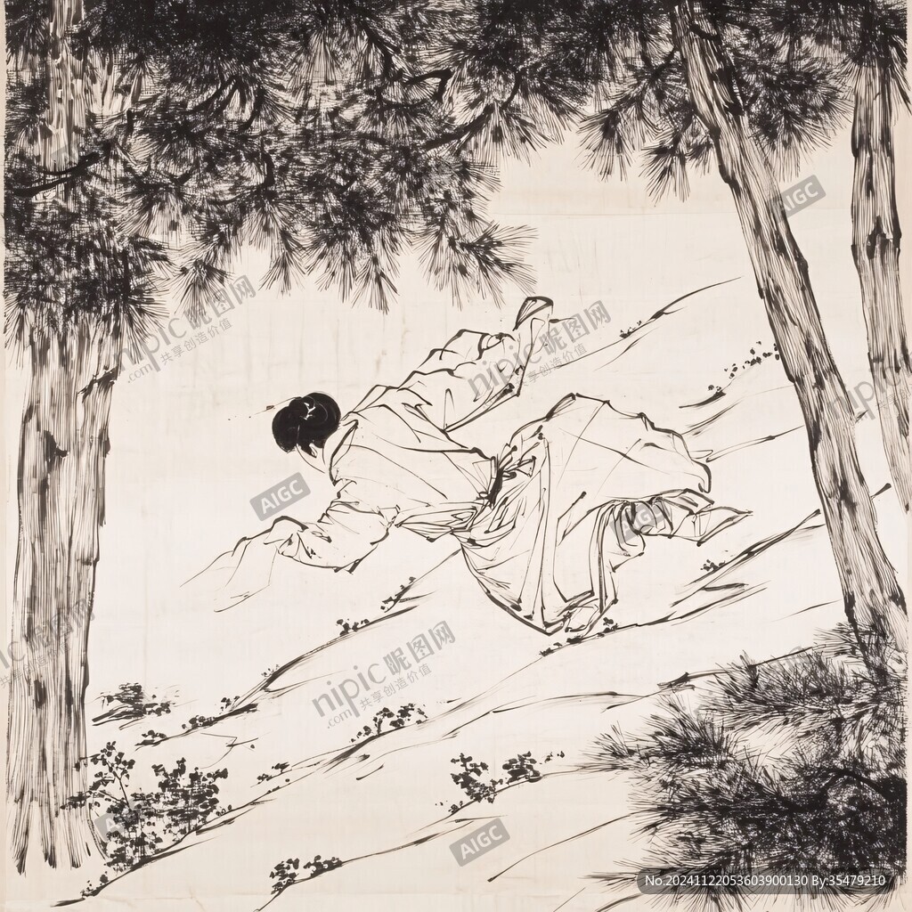 武松醉酒圖
